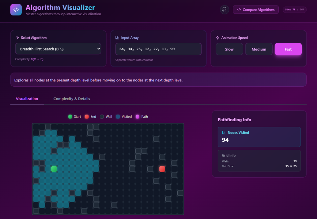 Algorithm Visualizer Preview 1