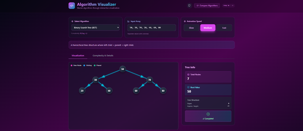 Algorithm Visualizer Preview 3
